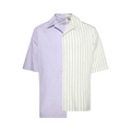 Lanvin Chemise Asymétrique "White/Purple"