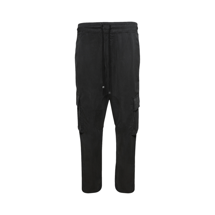 Nahmias Track Cargo Pant "Black Viscose"