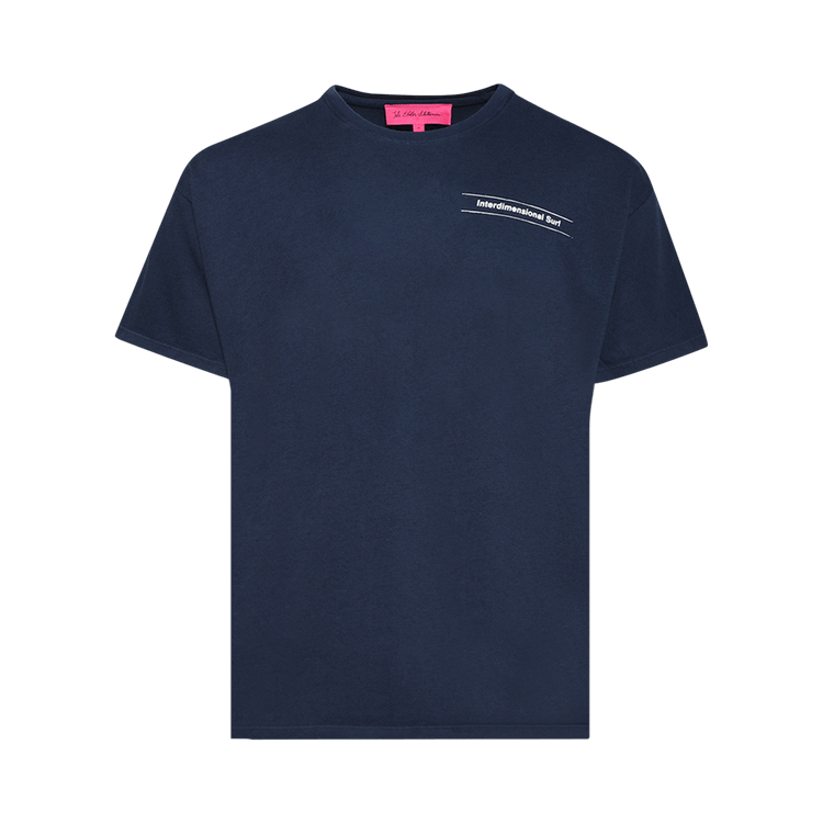 The Elder Statesman ID Surf Tee "Sea Blue"