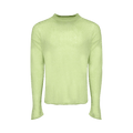 The Elder Statesman Nimbus Slouchy Crew "Wasabi"
