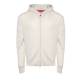 The Elder Statesman Nimbus Zip Hoodie "Beige"