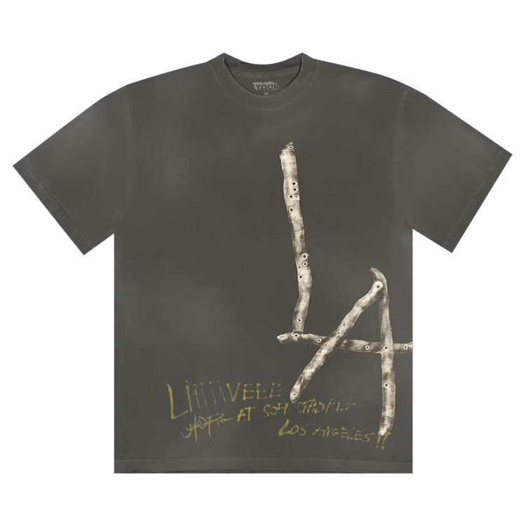 Cactus Jack by Travis Scott Utopia Is In Los Angeles T-Shirt "Grey"