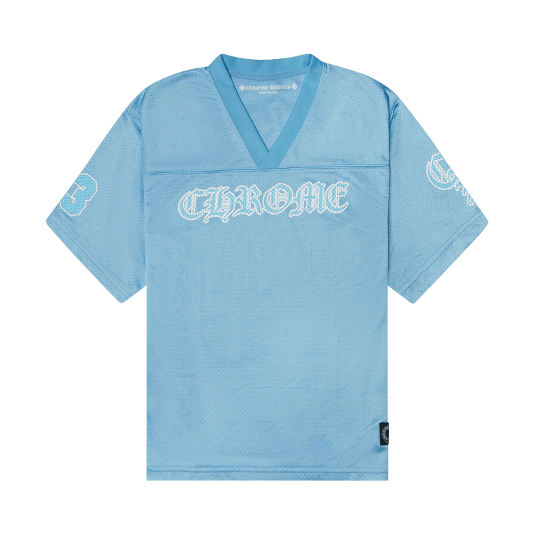 Chrome Hearts Mesh Stadium Jersey "Light Blue"