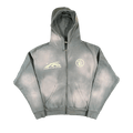 Hellstar Zip Up Sweatshirt "Grey"