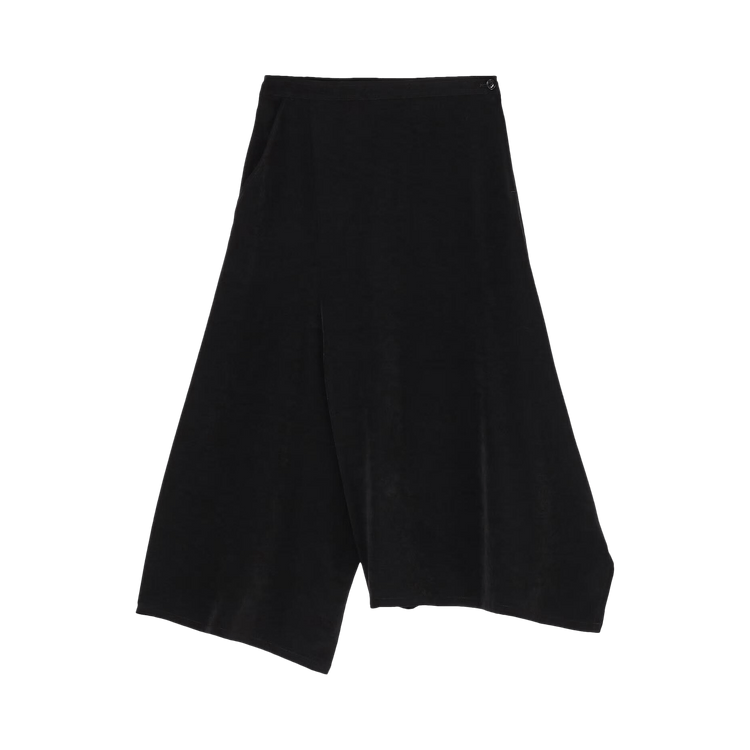 Y's Asymmetry Flare Pants 'Black'