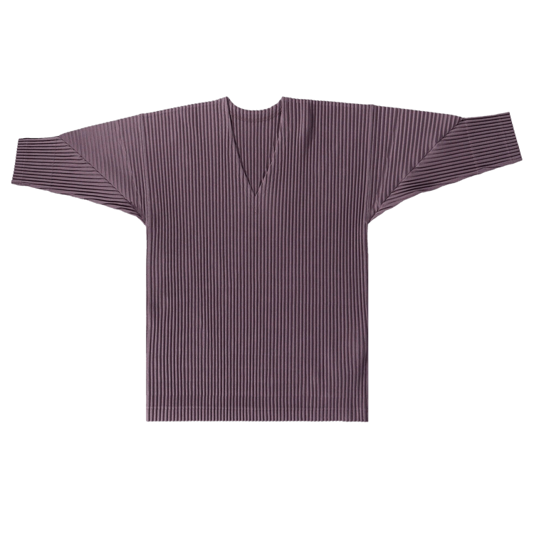 Homme Plissé Issey Miyake Aerial T-Shirt "Rose Brown"
