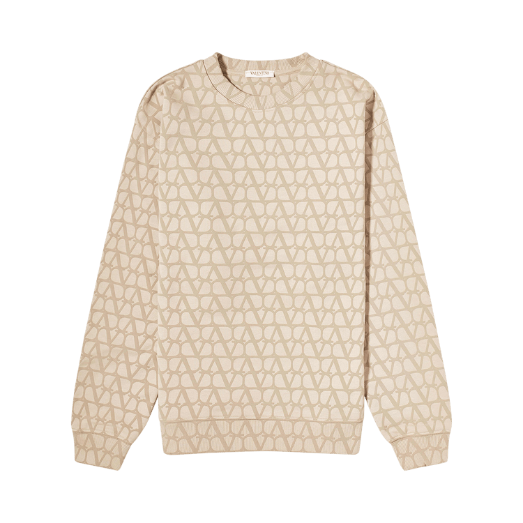 Valentino Garavani Toile Iconographe Sweatshirt "Beige"