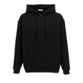 Valentino Garavani Toile Iconographe Hoodie "Black"