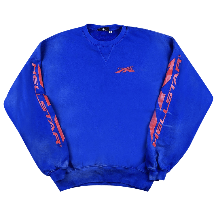 Hellstar Sport Crewneck "Blue"