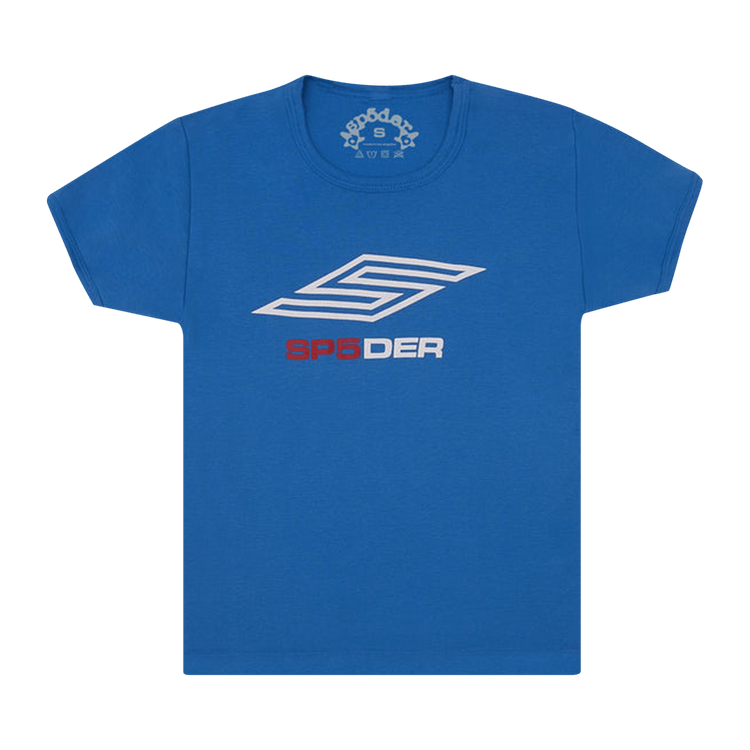 Sp5der Pro Baby Tee "Blue"
