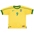 Nike Brazil 1998 Reissue Soccer Replica Jersey "Varsity Maize/Pine Green/Lucky Green"