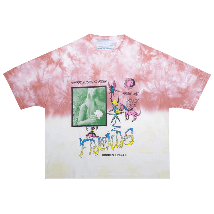 Jungles Help From My Friends Tee "Tie Dye"