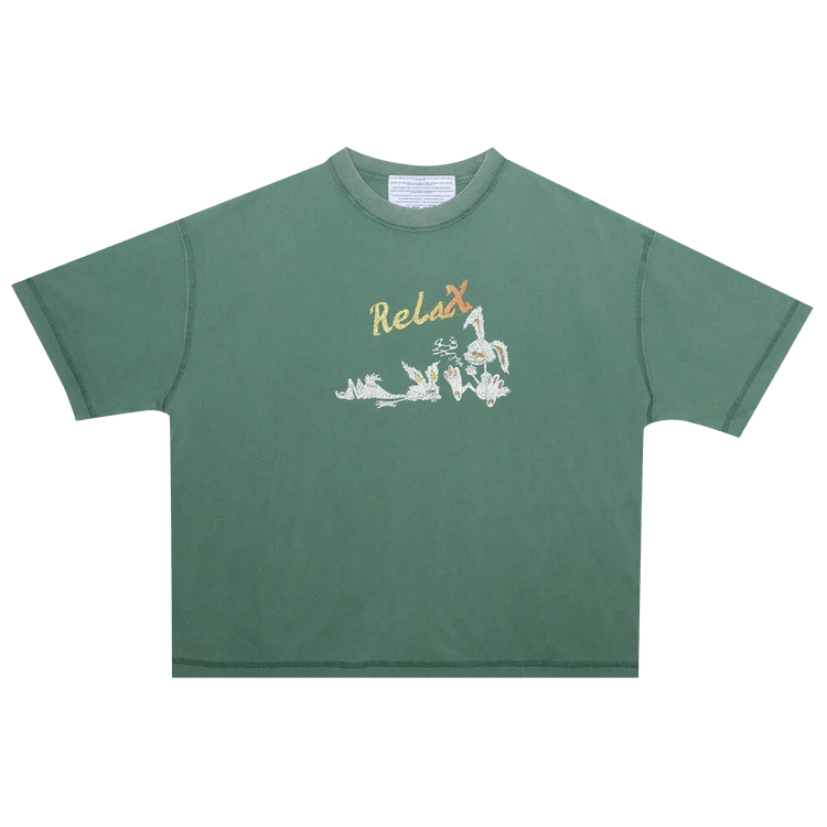 Jungles Relax Tee "Washed Green"