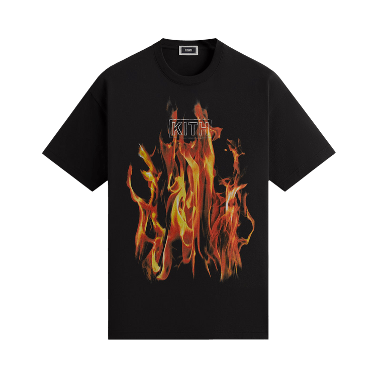 Kith Pyro Box Logo Vintage Tee "Black"