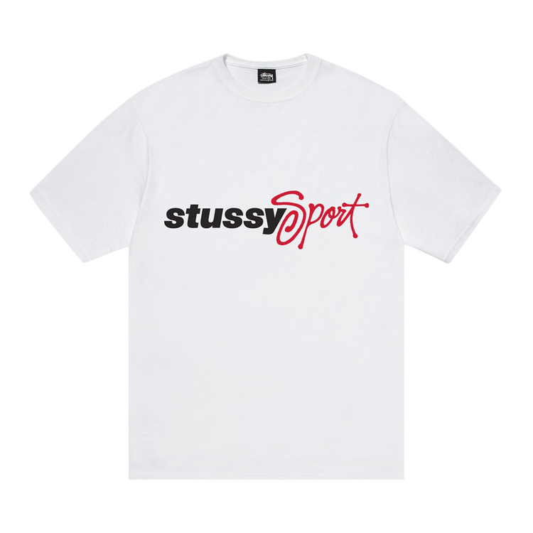 Stussy Sport Script Tee "White"