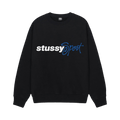 Stussy Sport Script Crew "Black"