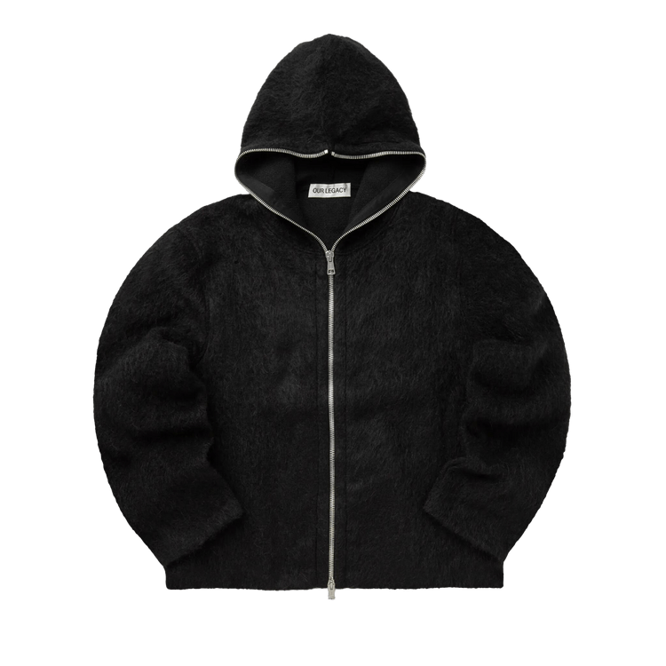 Our Legacy Full Zip Hoodie "Black"
