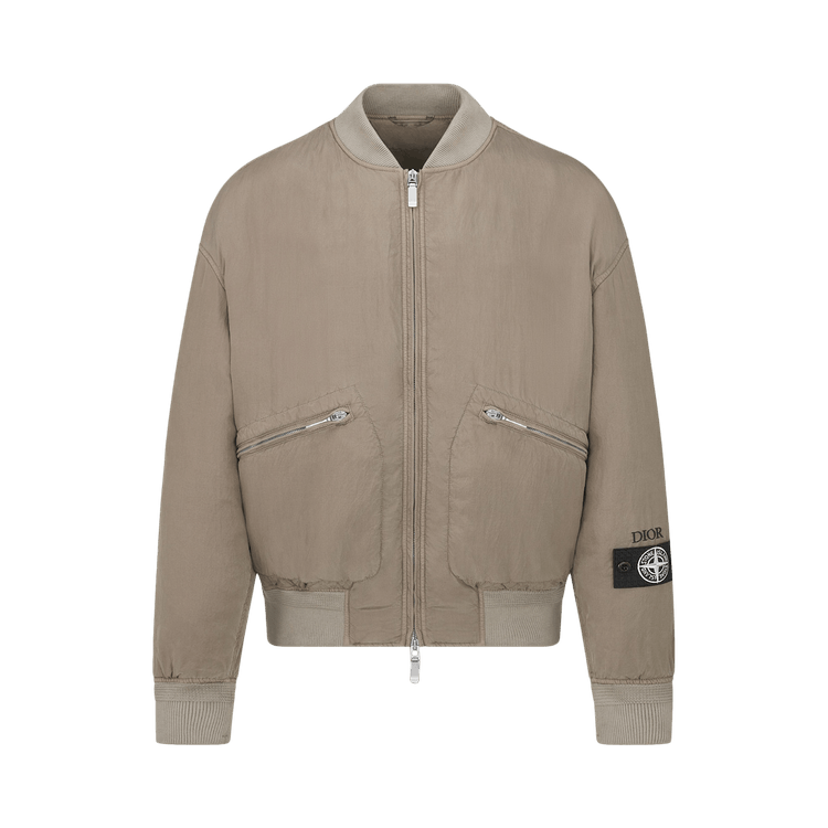 Dior x Stone Island Bomber Jacket "Brown"