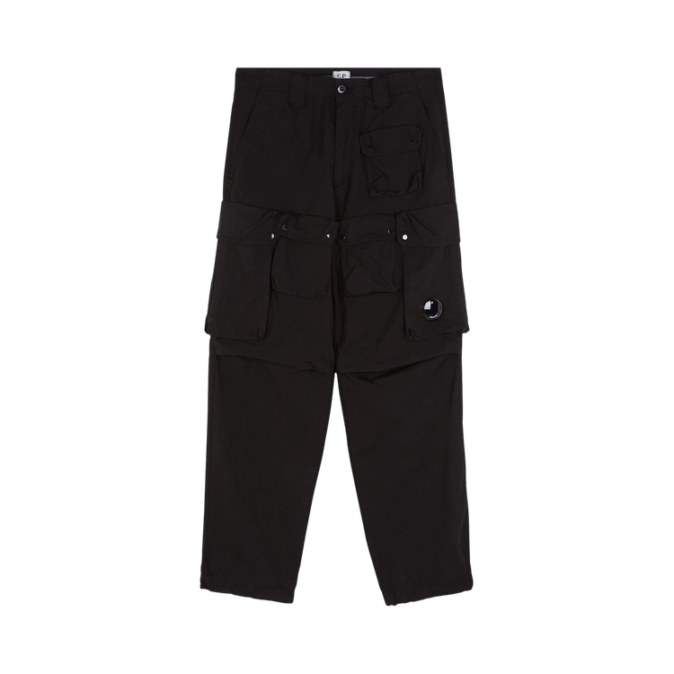 C.P. Company Ripstop Loose Cargo Pants "Black"