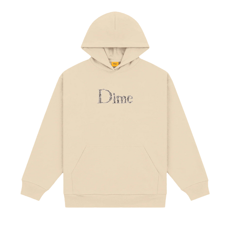 Dime Classic Skull Hoodie "Fog"