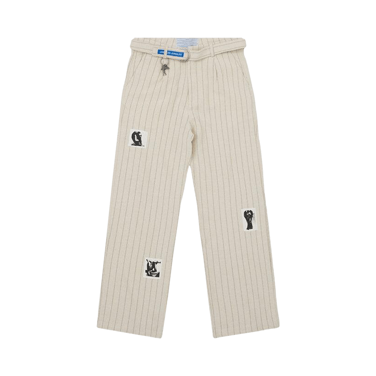 Jungles Ornaments Suit Pants "Khaki"