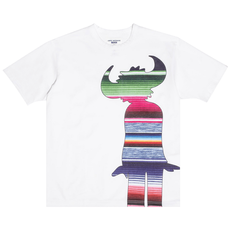 Junya Watanabe Graphic Tee "White"