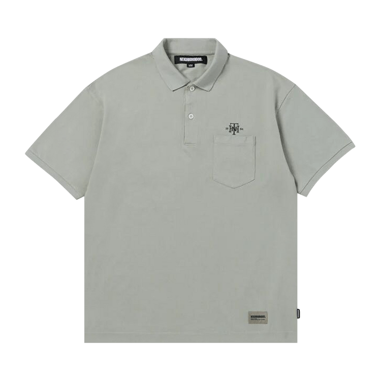 Neighborhood Pique Polo Shirt "Sage"