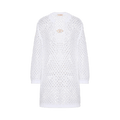 Valentino Crochet Dress "Bianco"