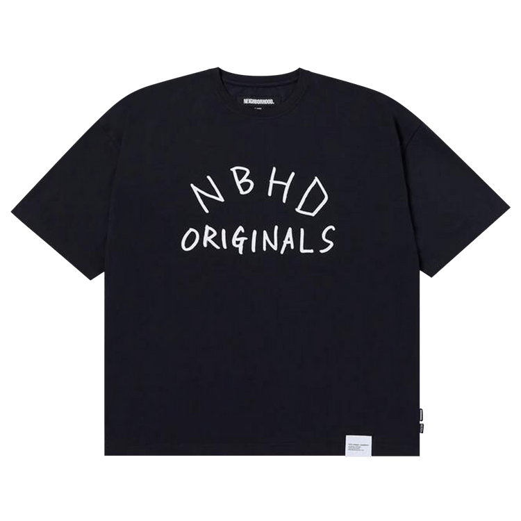 Neighborhood Sheltech Crewneck Short-Sleeve Tee "Black"