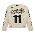 Hellstar Moto Cross Long-Sleeve "Cream"