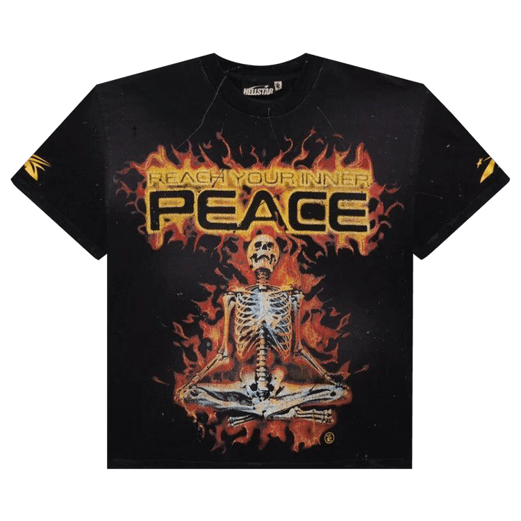 Hellstar Inner Peace Fire Tee "Black"