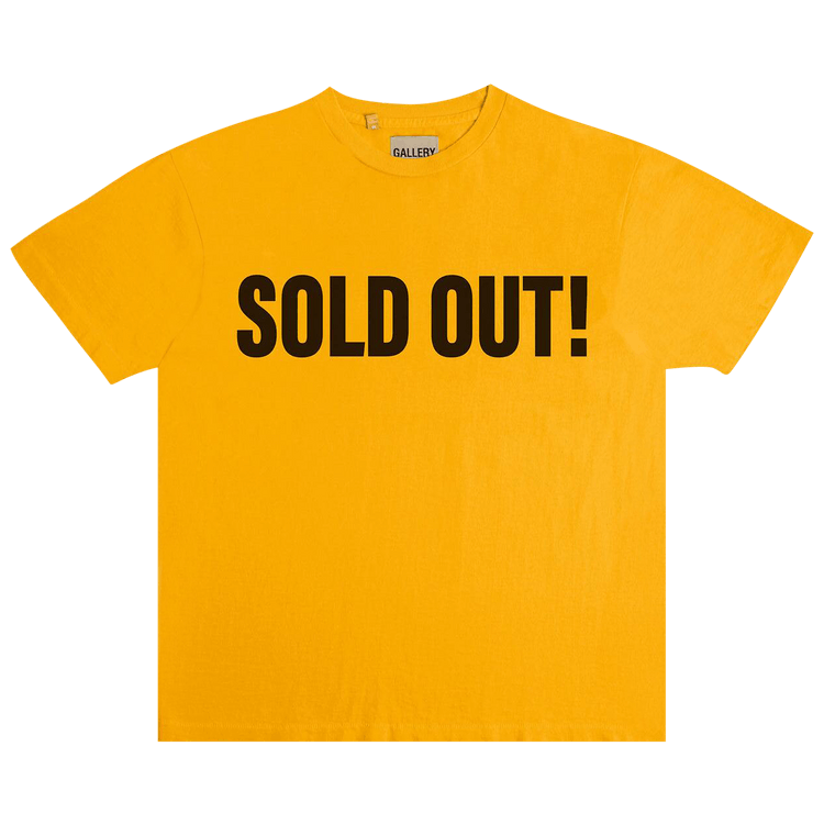 Gallery Dept. Sold Out Tee "Gold"
