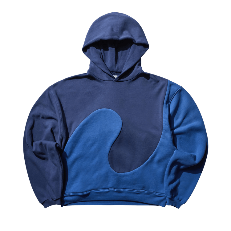 ERL Classic Swirl Hoodie "Blue"