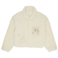ERL Fleece Wool Bomber Jacket "Oatmeal"
