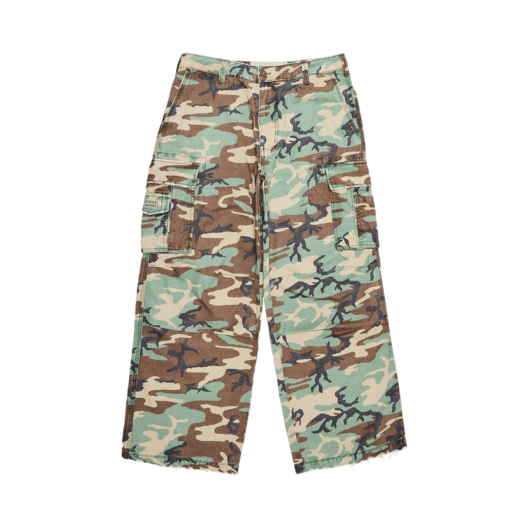ERL Camo Cargo Pants "Green Camo"