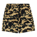 BAPE 1st Camo Beach Shorts "Yellow"