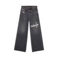 Diesel 1996 D-Sire Low Rise Wide Leg Jeans "Black"