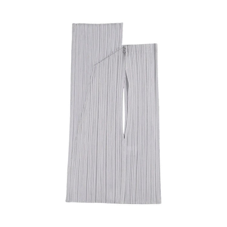 Pleats Please Issey Miyake MC July Shirt "Light Grey"