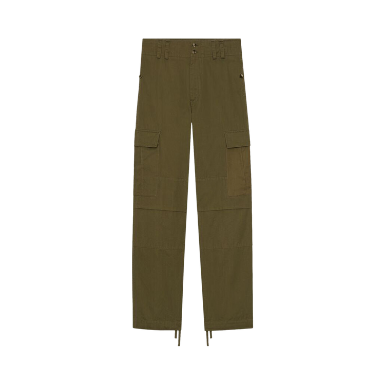 Saint Laurent Chinos "Khaki Fonce"