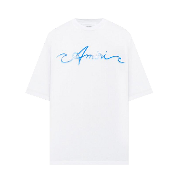 Amiri Wave Tee "White"