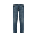 Bottega Veneta Washed Boyfriend Fit Denim "Mid Blue"