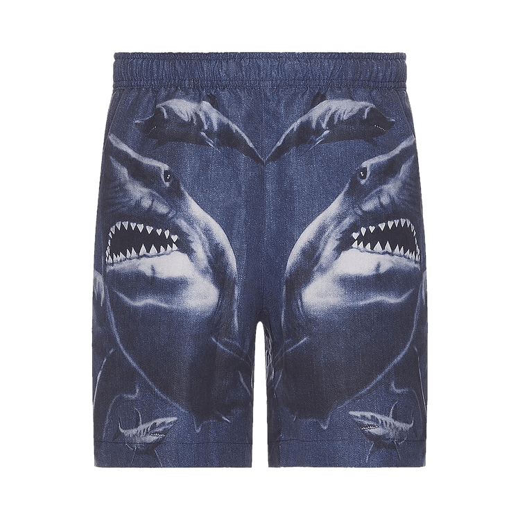 Burberry Martin Block Swim Short "Blue"