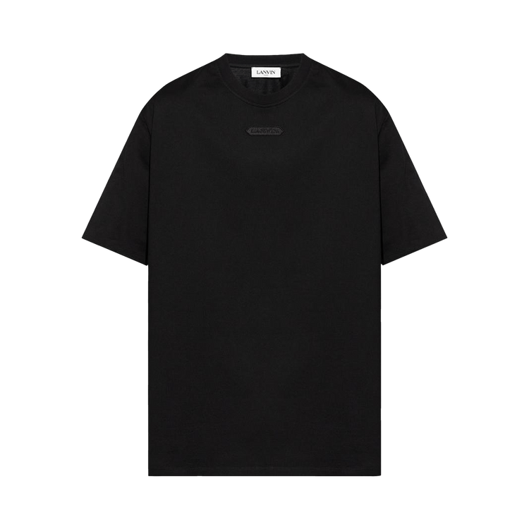 Lanvin Logo Patch T-Shirt "Black"