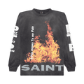 SAINT Mxxxxxx x Pay Money To My Pain SR To SS Long-Sleeve Tee "Black"