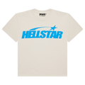 Hellstar Classic T-Shirt (Regular Print) "White/Blue"