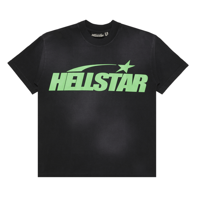 Hellstar Classic T-Shirt (Regular Print) "Black/Green"