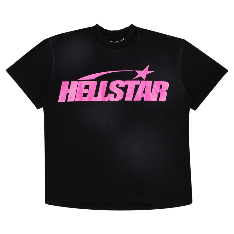 Hellstar Classic T-Shirt (Regular Print) "Black/Pink"