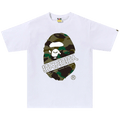 BAPE 1st Camo Bape Kanji Tee "White/Green"