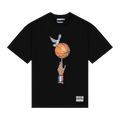 3.PARADIS x NBA Heavyweight Graphic Ball Tee "Black"