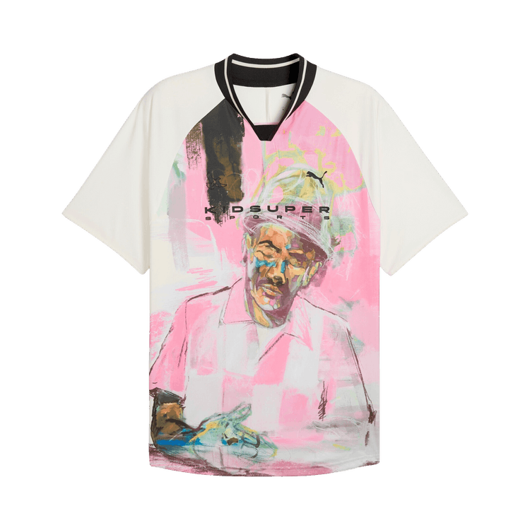 Puma x KidSuper Graphic Jersey "Warm White"